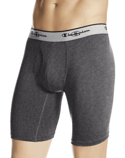 Champion Men's Tech Performance Long Leg Boxer Brief